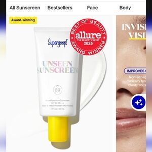 Supergoop! Unseen Sunscreen SPF 40